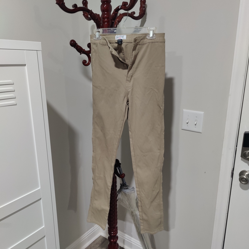 SWANK Women's Tan Chinos
